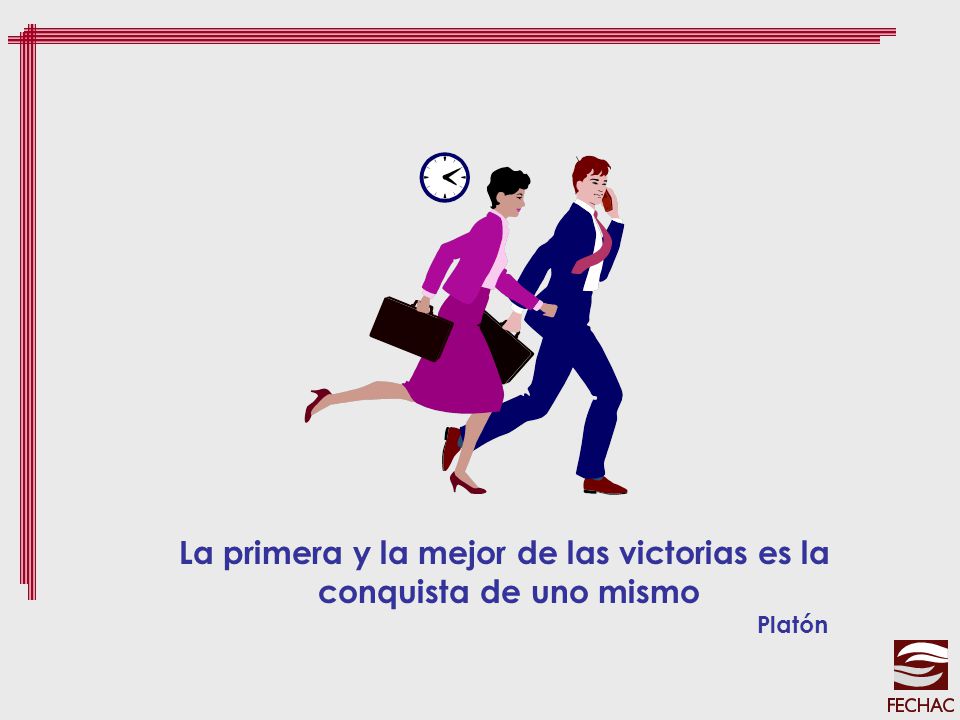 La primera y la mejor de las victorias es la