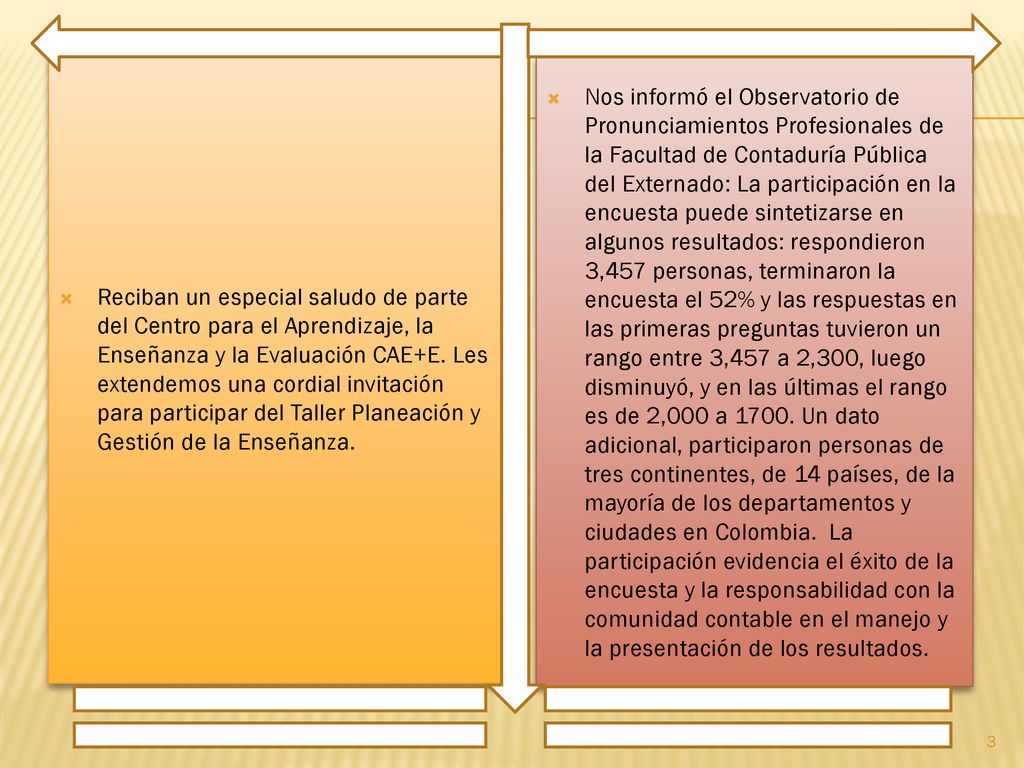 Reciban un especial saludo de parte del Centro para el Aprendizaje, la Enseñanza y la Evaluación CAE+E. Les extendemos una cordial invitación para participar del Taller Planeación y Gestión de la Enseñanza.
