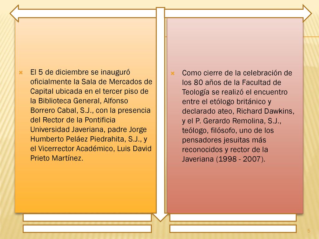 El 5 de diciembre se inauguró oficialmente la Sala de Mercados de Capital ubicada en el tercer piso de la Biblioteca General, Alfonso Borrero Cabal, S.J., con la presencia del Rector de la Pontificia Universidad Javeriana, padre Jorge Humberto Peláez Piedrahita, S.J., y el Vicerrector Académico, Luis David Prieto Martínez.