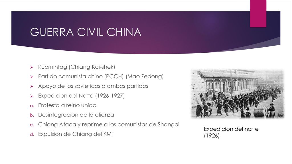 GUERRA CIVIL CHINA Kuomintag (Chiang Kai-shek)