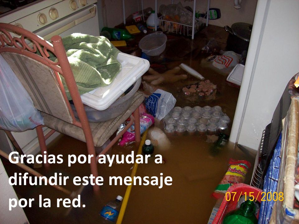 Gracias por ayudar a difundir este mensaje por la red.