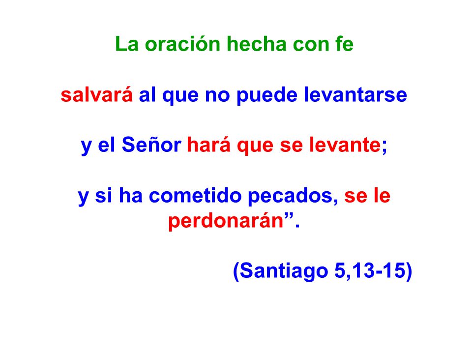salvará al que no puede levantarse y el Señor hará que se levante;
