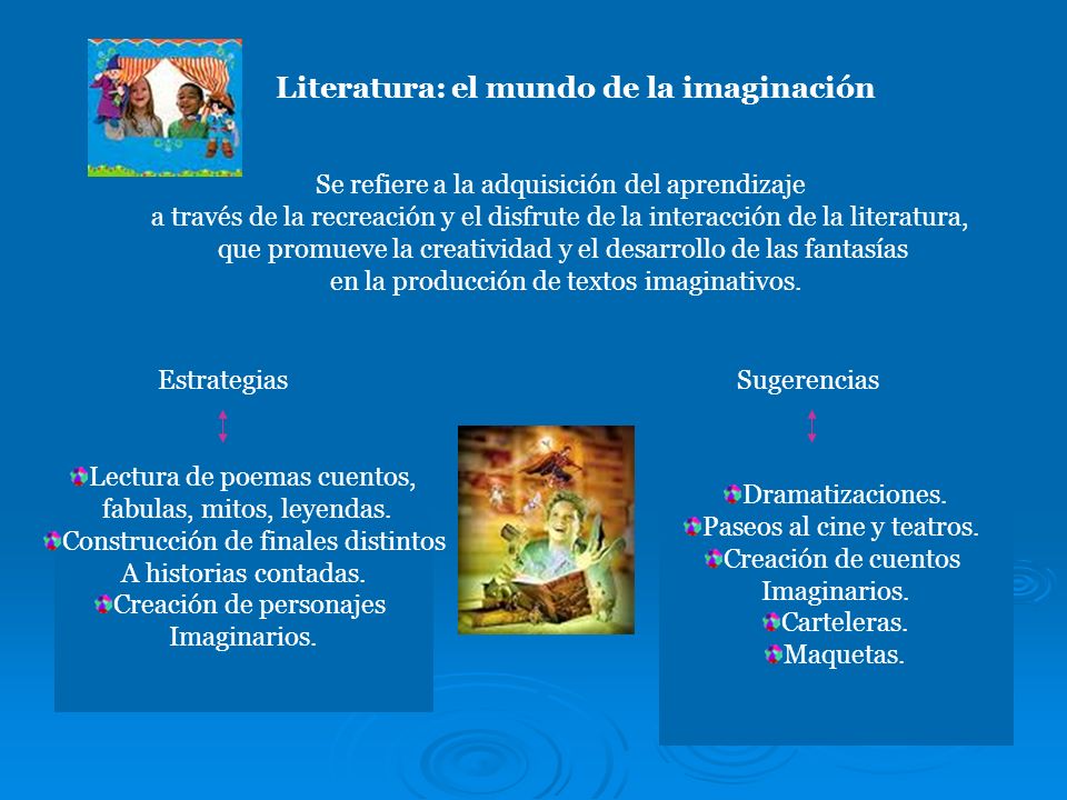 Literatura: el mundo de la imaginación