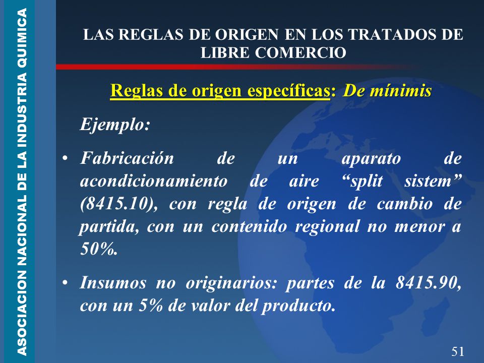 LAS REGLAS DE ORIGEN EN LOS TRATADOS DE LIBRE COMERCIO