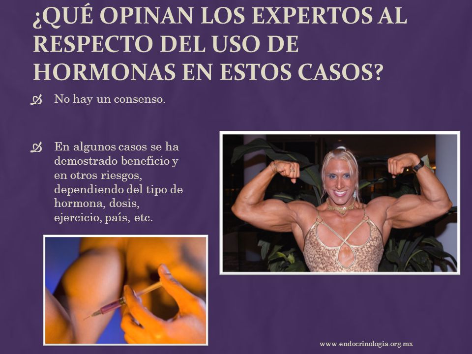 ¿Qué opinan los expertos al respecto del uso de hormonas en estos casos