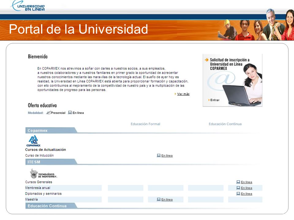 Portal de la Universidad