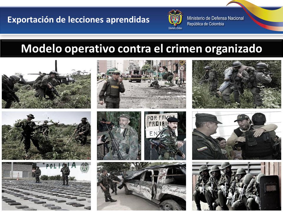 Modelo operativo contra el crimen organizado