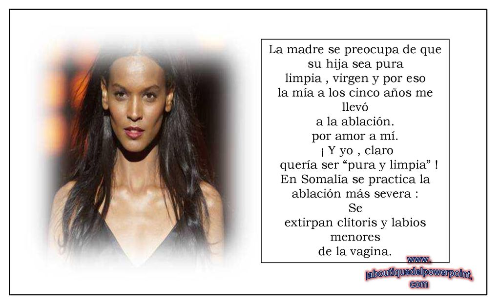 La madre se preocupa de que su hija sea pura limpia , virgen y por eso