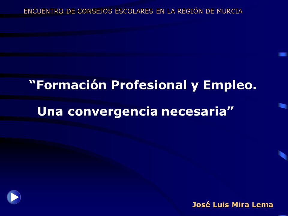Formación Profesional y Empleo. Una convergencia necesaria