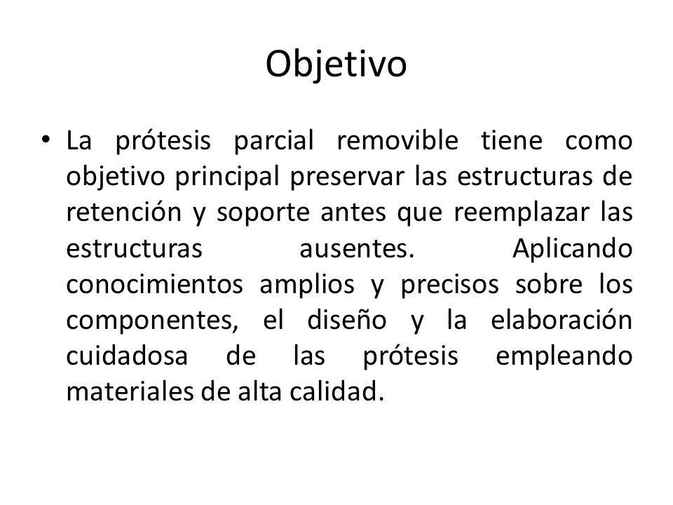 Objetivo