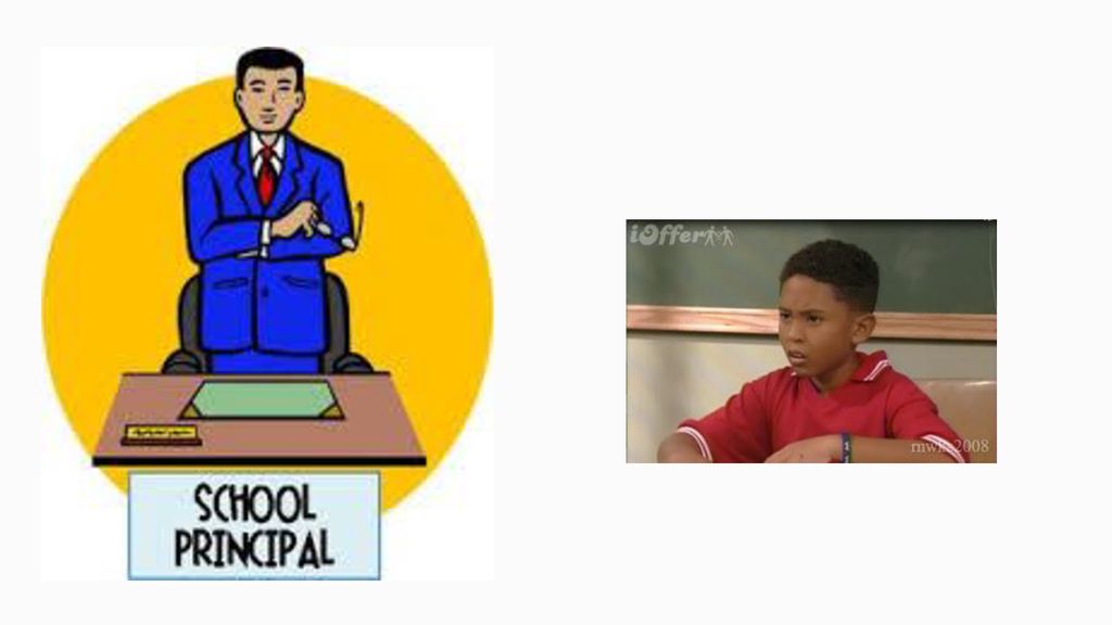 Cuando fue a hablar con el principal, el principal dijo Date prisa Sebastián.