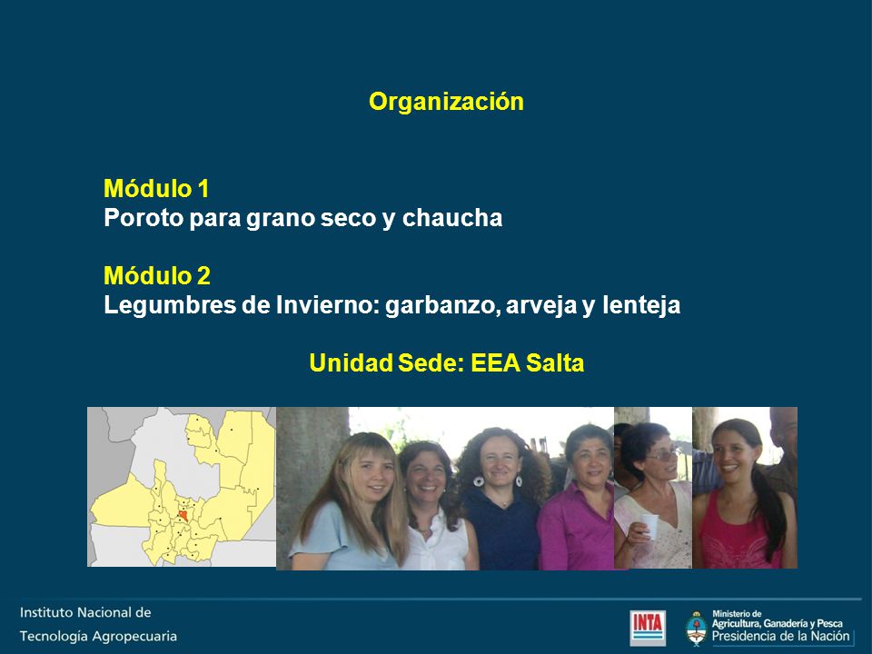 Organización Unidad Sede: EEA Salta