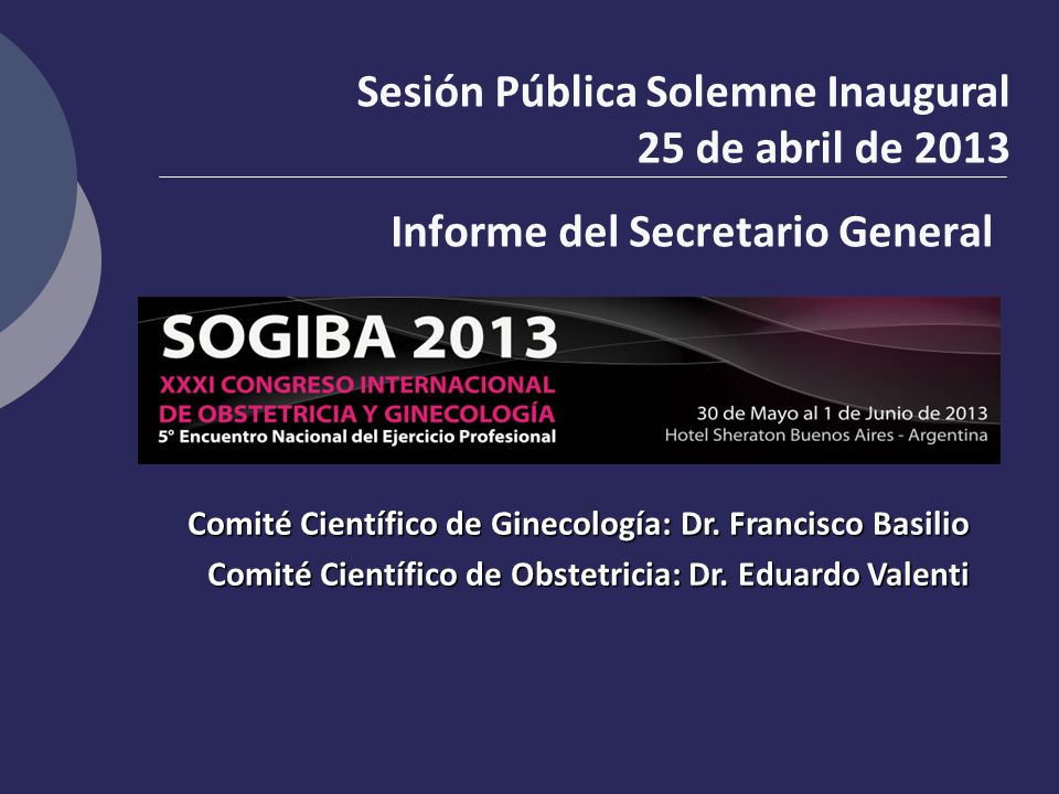 Informe del Secretario General