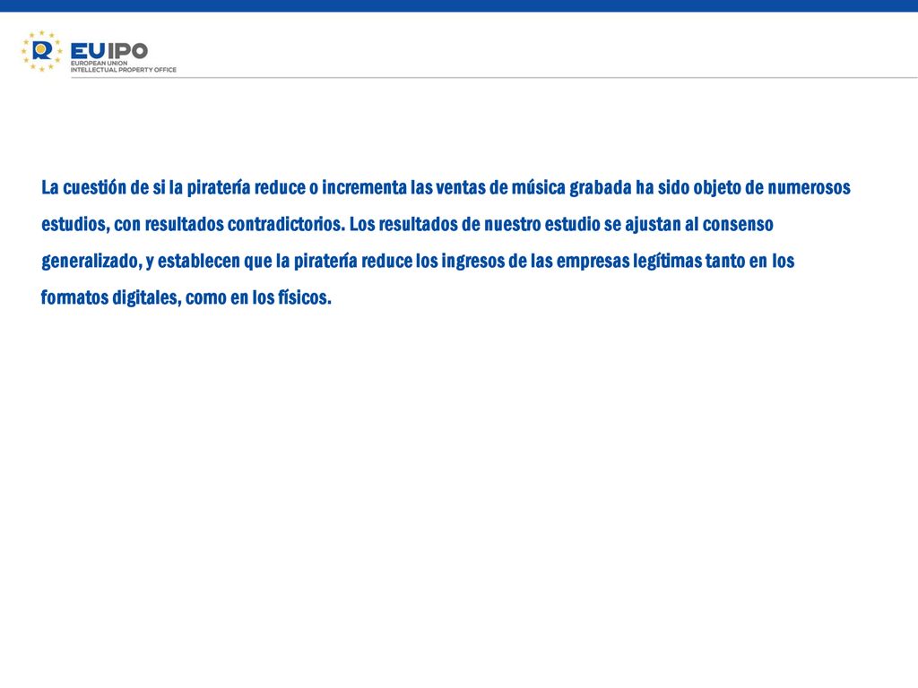 La cuestión de si la piratería reduce o incrementa las ventas de música grabada ha sido objeto de numerosos estudios, con resultados contradictorios.