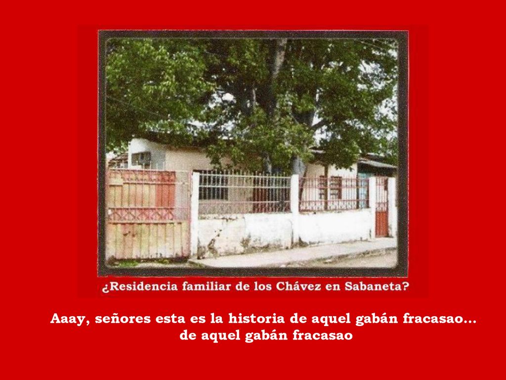 Aaay, señores esta es la historia de aquel gabán fracasao…