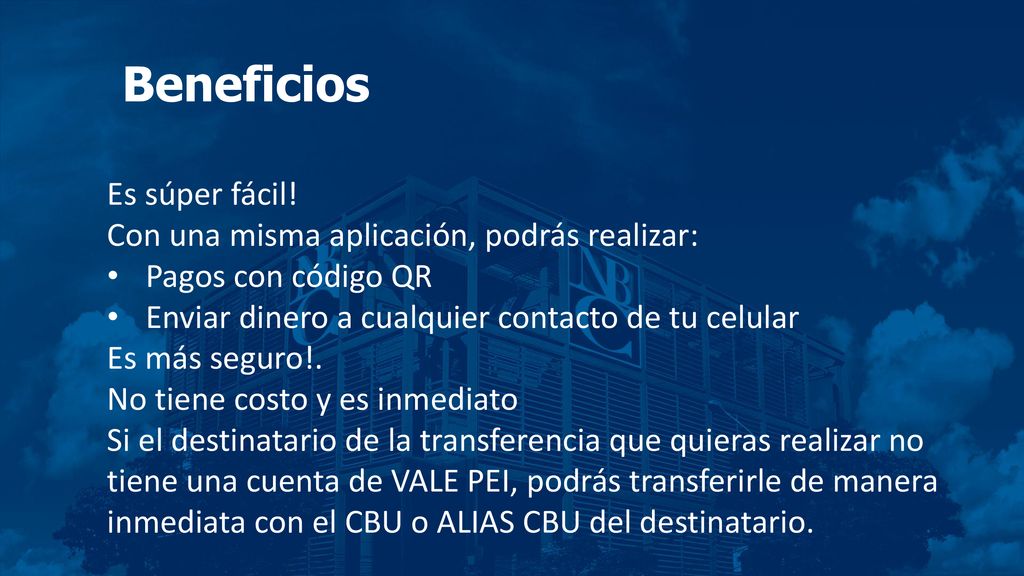 Beneficios Es súper fácil! Con una misma aplicación, podrás realizar:
