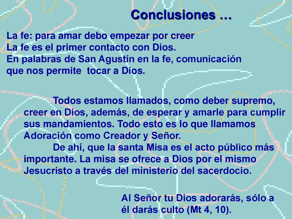 Segundo tema Conclusiones … Explique los detalles Proponga un ejemplo