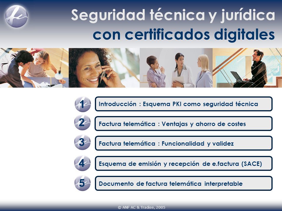 Seguridad técnica y jurídica con certificados digitales