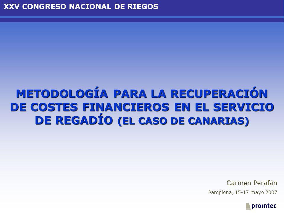 XXV CONGRESO NACIONAL DE RIEGOS