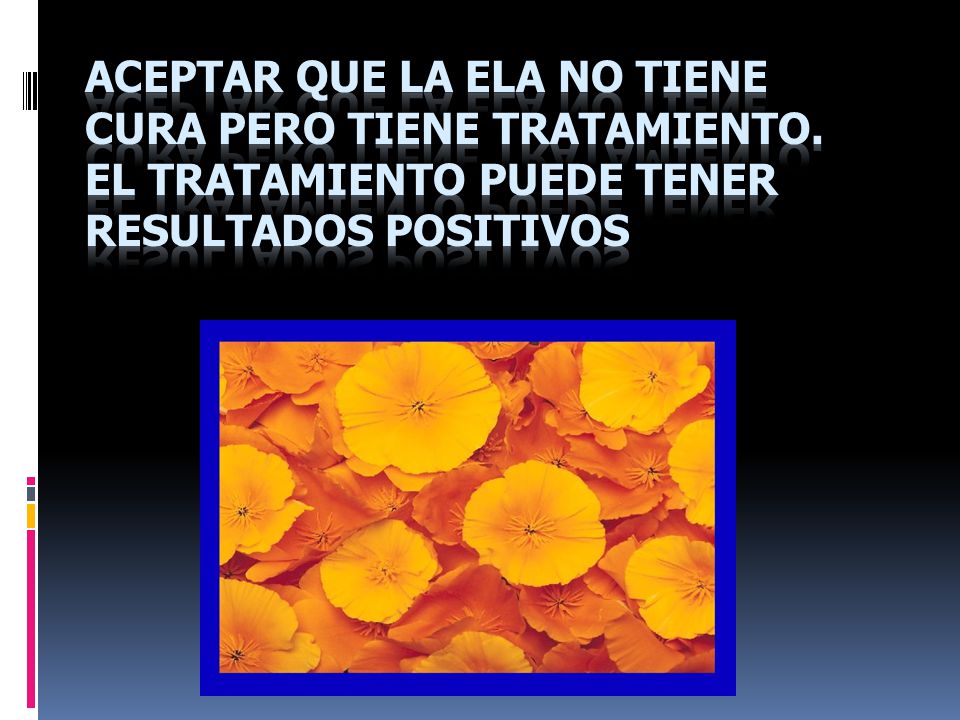 Aceptar que la ELA no tiene cura pero tiene tratamiento