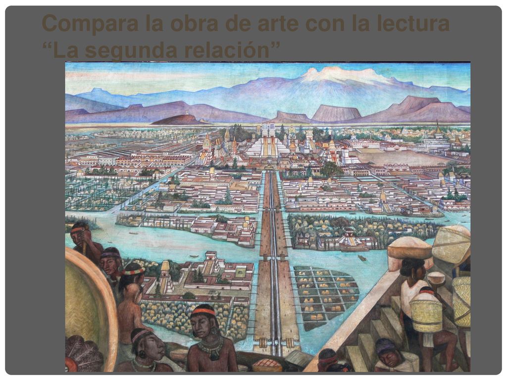 Compara la obra de arte con la lectura La segunda relación