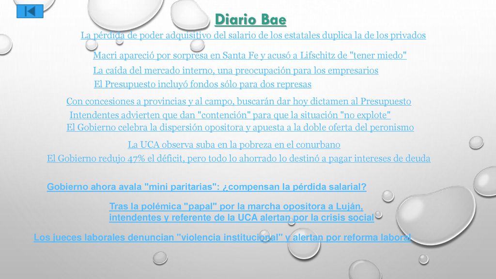 Diario Bae La pérdida de poder adquisitivo del salario de los estatales duplica la de los privados.