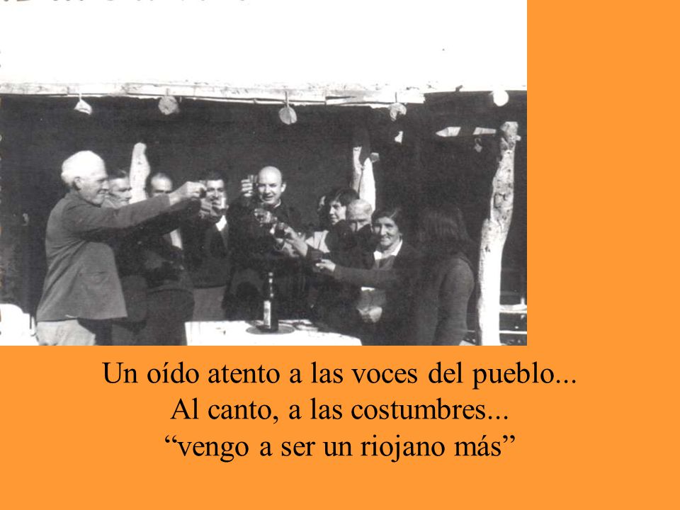 Un oído atento a las voces del pueblo. Al canto, a las costumbres