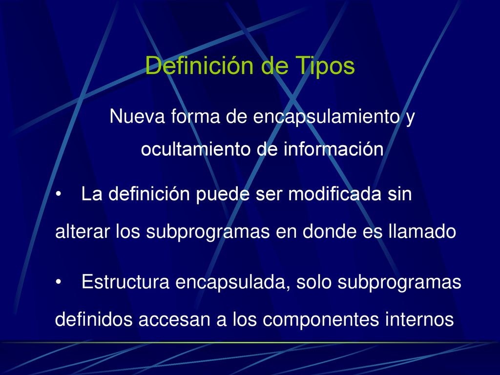 Nueva forma de encapsulamiento y ocultamiento de información