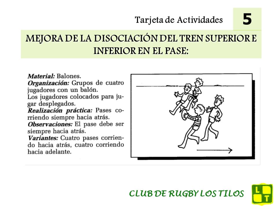 MEJORA DE LA DISOCIACIÓN DEL TREN SUPERIOR E INFERIOR EN EL PASE:
