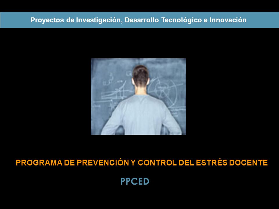 PROGRAMA DE PREVENCIÓN Y CONTROL DEL ESTRÉS DOCENTE