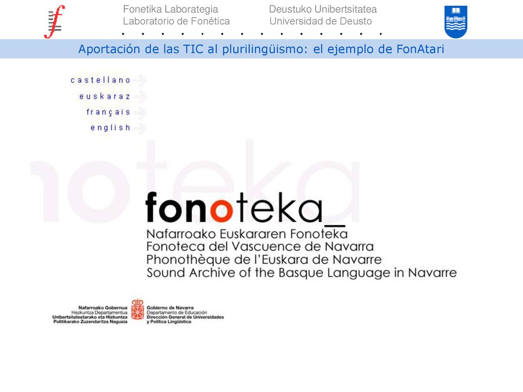 Aportación de las TIC al plurilingüismo: el ejemplo de FonAtari