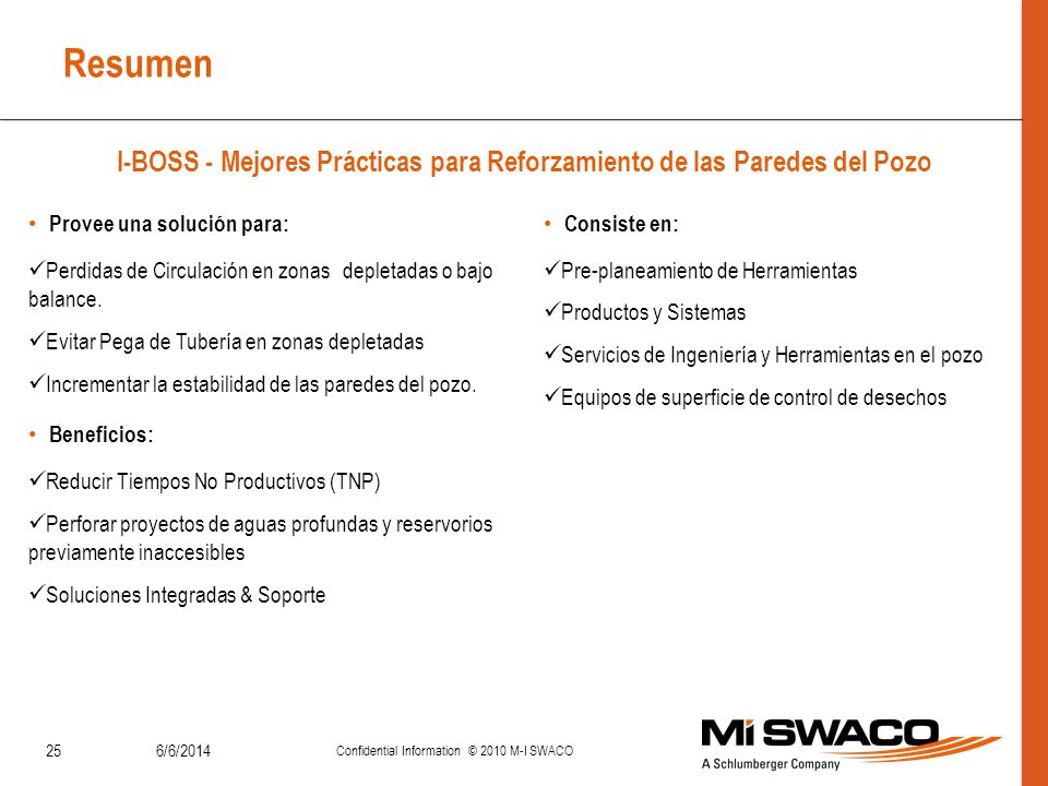 I-BOSS - Mejores Prácticas para Reforzamiento de las Paredes del Pozo