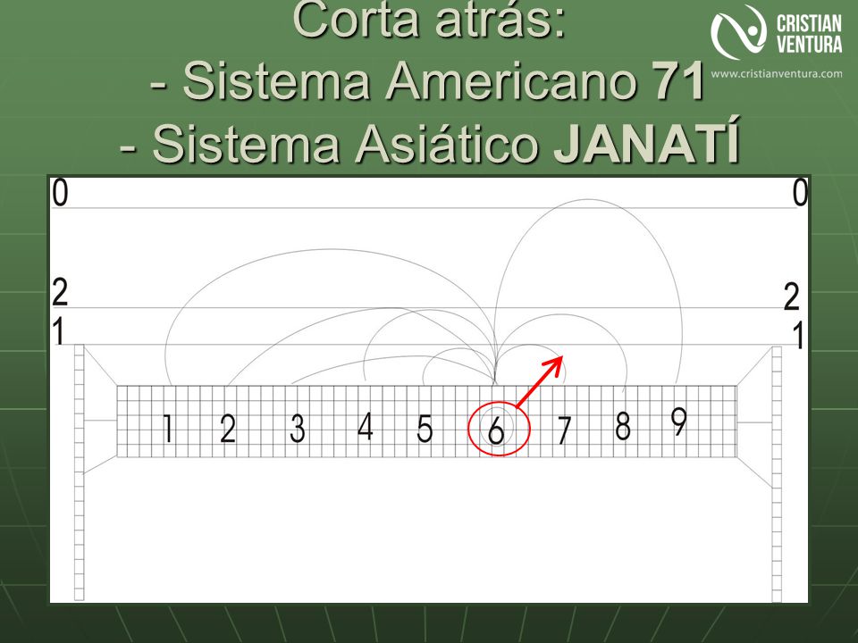 Corta atrás: - Sistema Americano 71 - Sistema Asiático JANATÍ