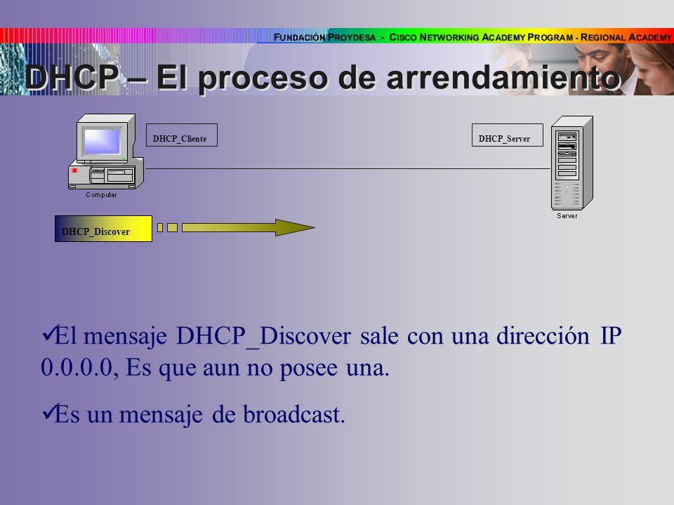 DHCP – El proceso de arrendamiento