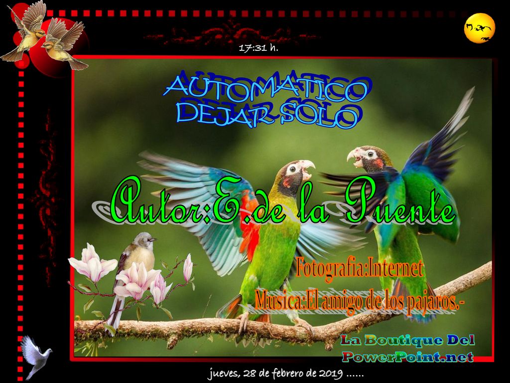 Musica:El amigo de los pajaros.- La Boutique Del PowerPoint.net