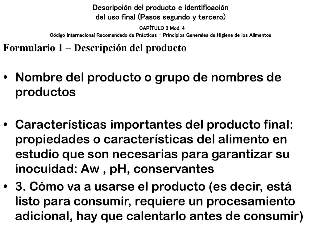Nombre del producto o grupo de nombres de productos