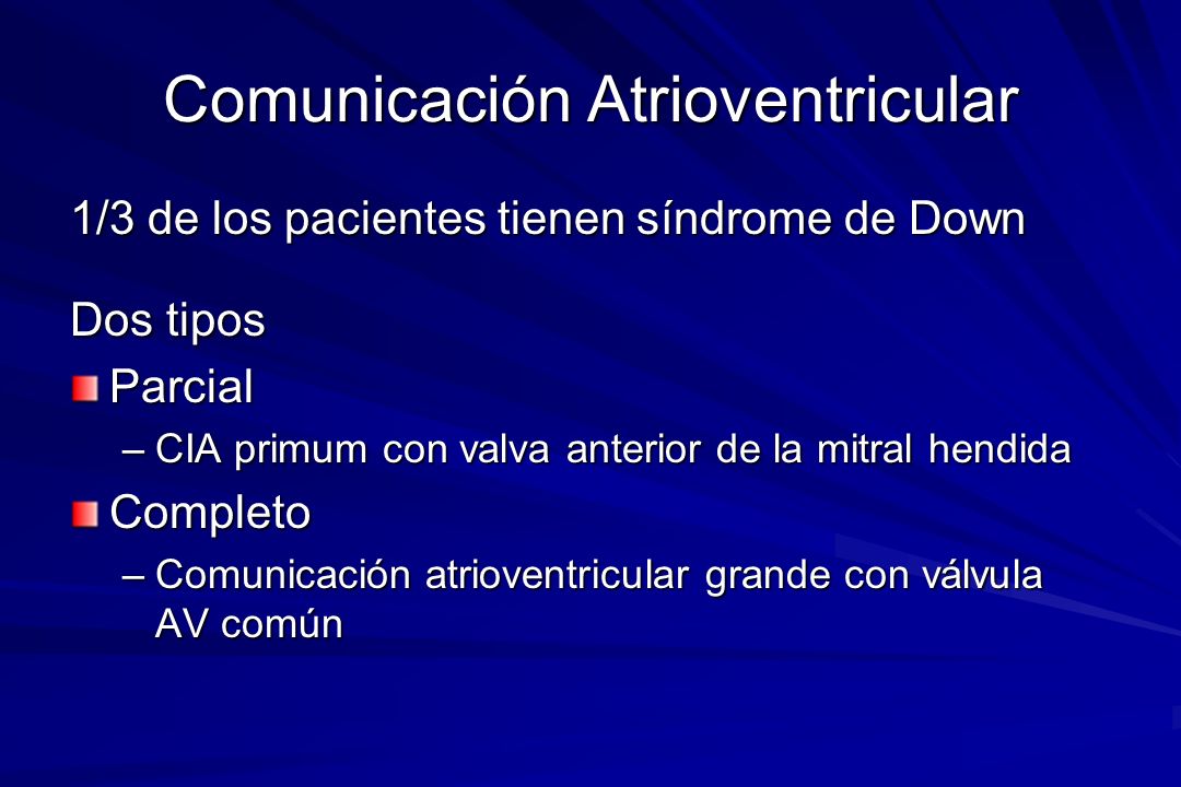Comunicación Atrioventricular
