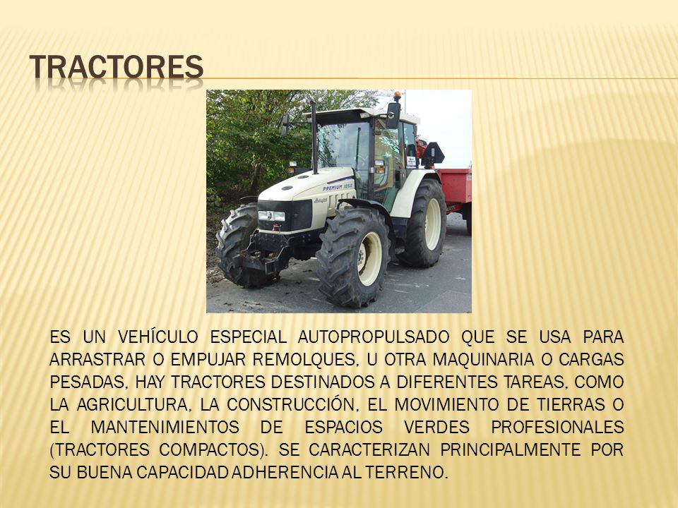 TRACTORES