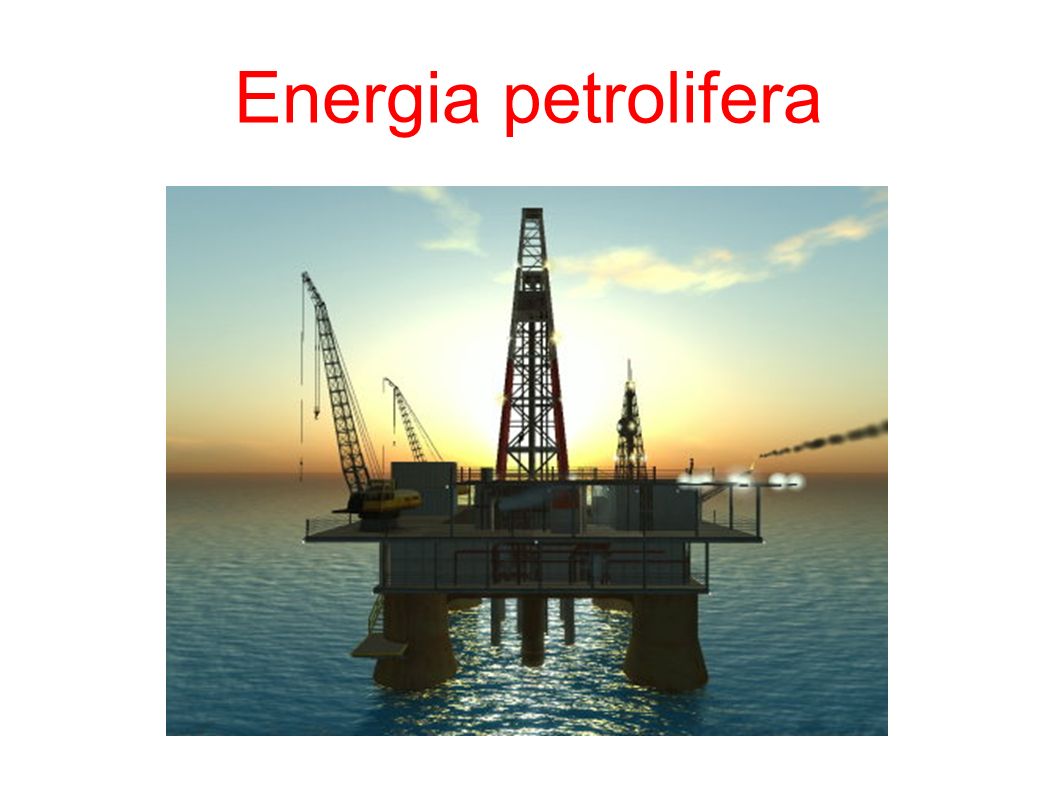 Energia petrolifera