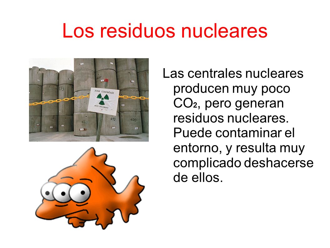 Los residuos nucleares