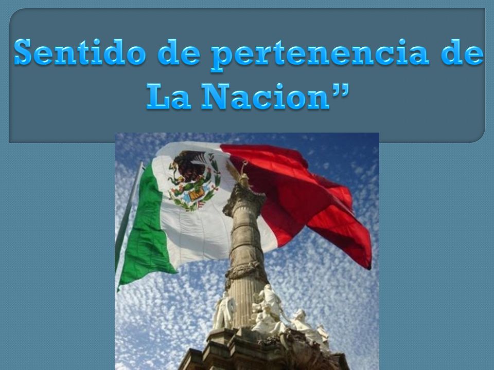 Sentido de pertenencia de