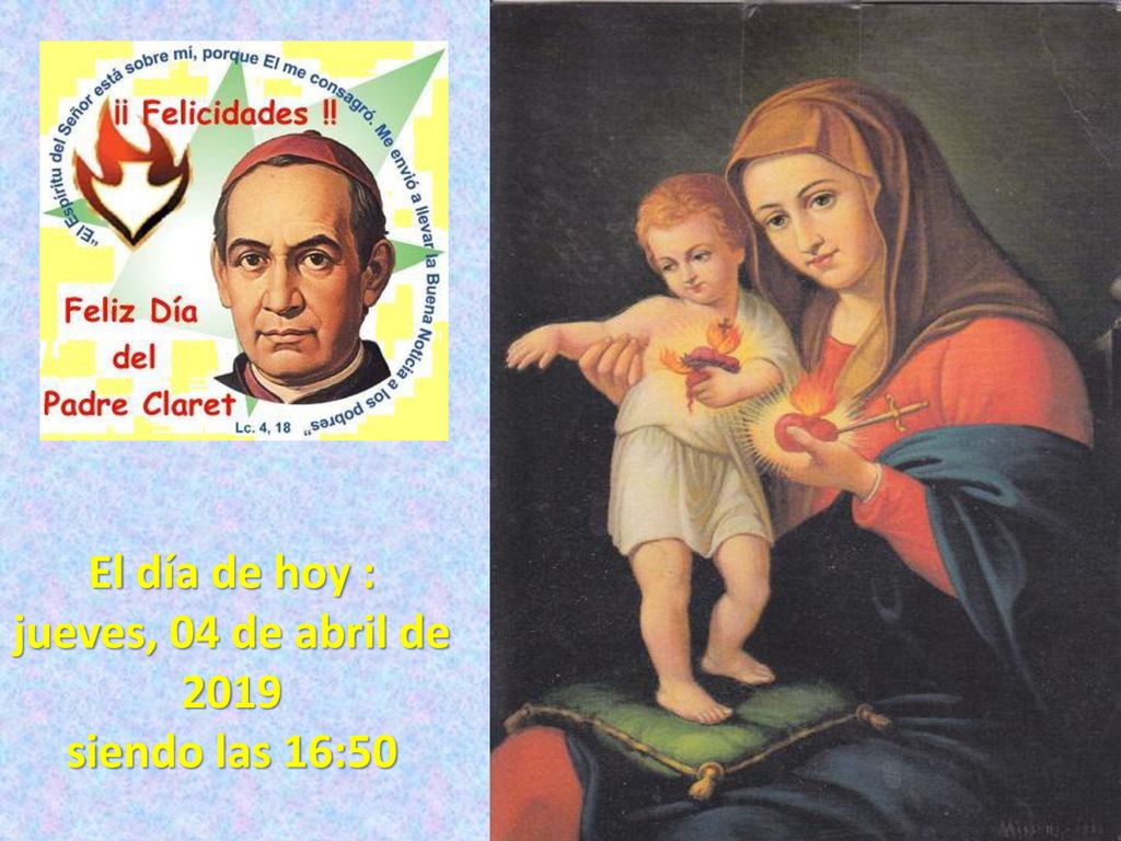 El día de hoy : jueves, 04 de abril de 2019jueves, 04 de abril de 2019 siendo las 16:50