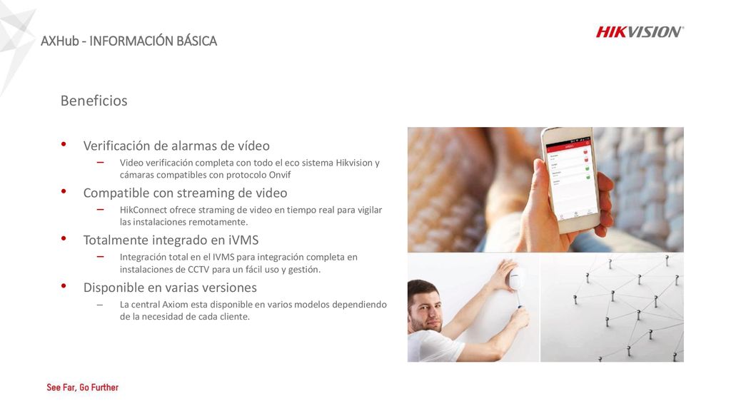 Beneficios AXHub - INFORMACIÓN BÁSICA Verificación de alarmas de vídeo
