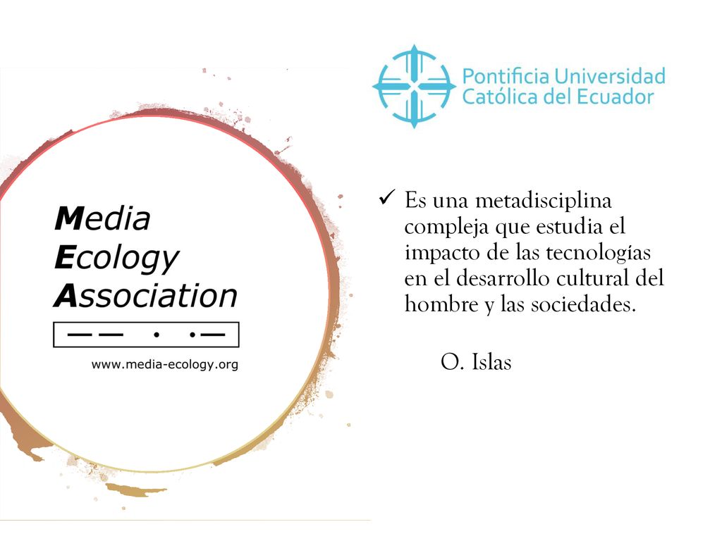 Es una metadisciplina compleja que estudia el impacto de las tecnologías en el desarrollo cultural del hombre y las sociedades.