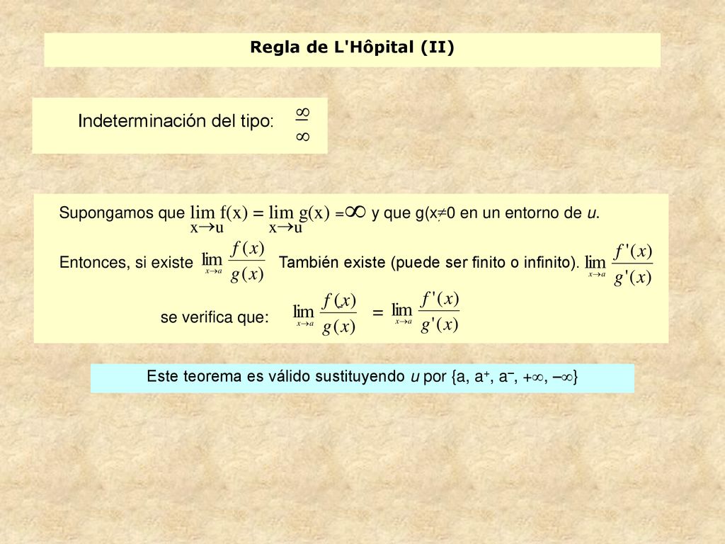 Este teorema es válido sustituyendo u por {a, a+, a–, +, –}