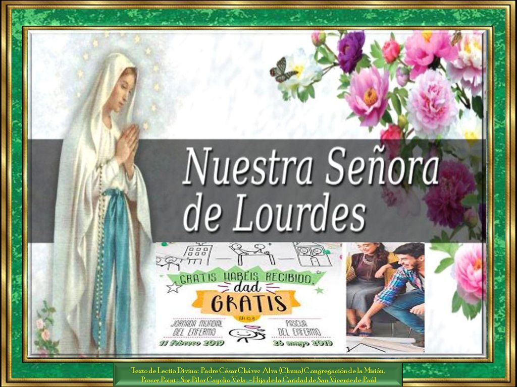 Texto de Lectio Divina: Padre César Chávez Alva (Chuno) C