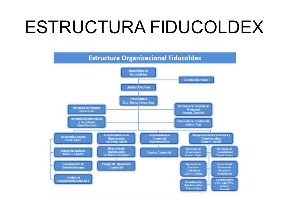 ESTRUCTURA FIDUCOLDEX