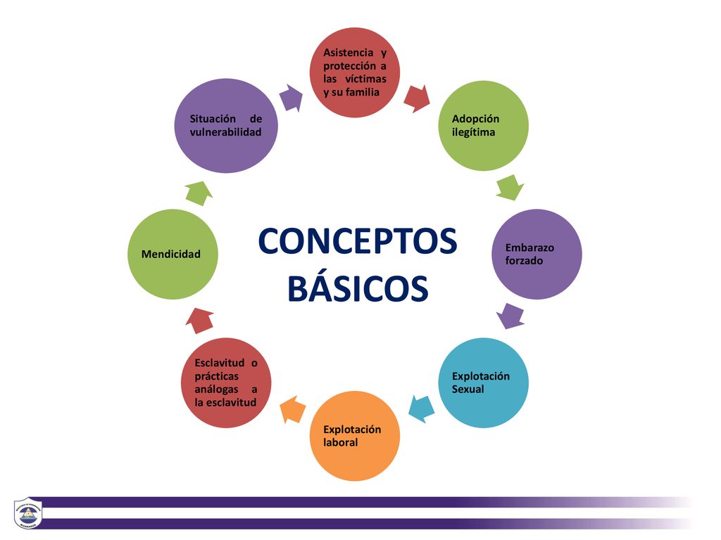 CONCEPTOS BÁSICOS Asistencia y protección a las víctimas y su familia