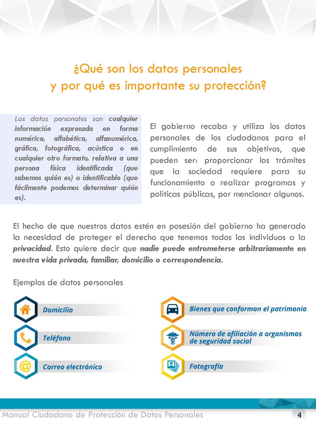 ¿Qué son los datos personales y por qué es importante su protección