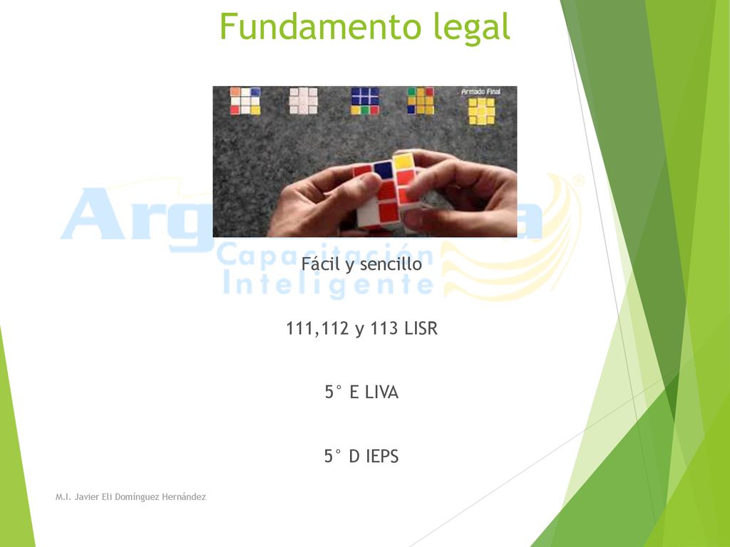 Fácil y sencillo 111,112 y 113 LISR 5° E LIVA 5° D IEPS